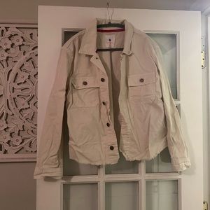Sundry light outerwear/shirt jacket. Size 2. 98% cotton